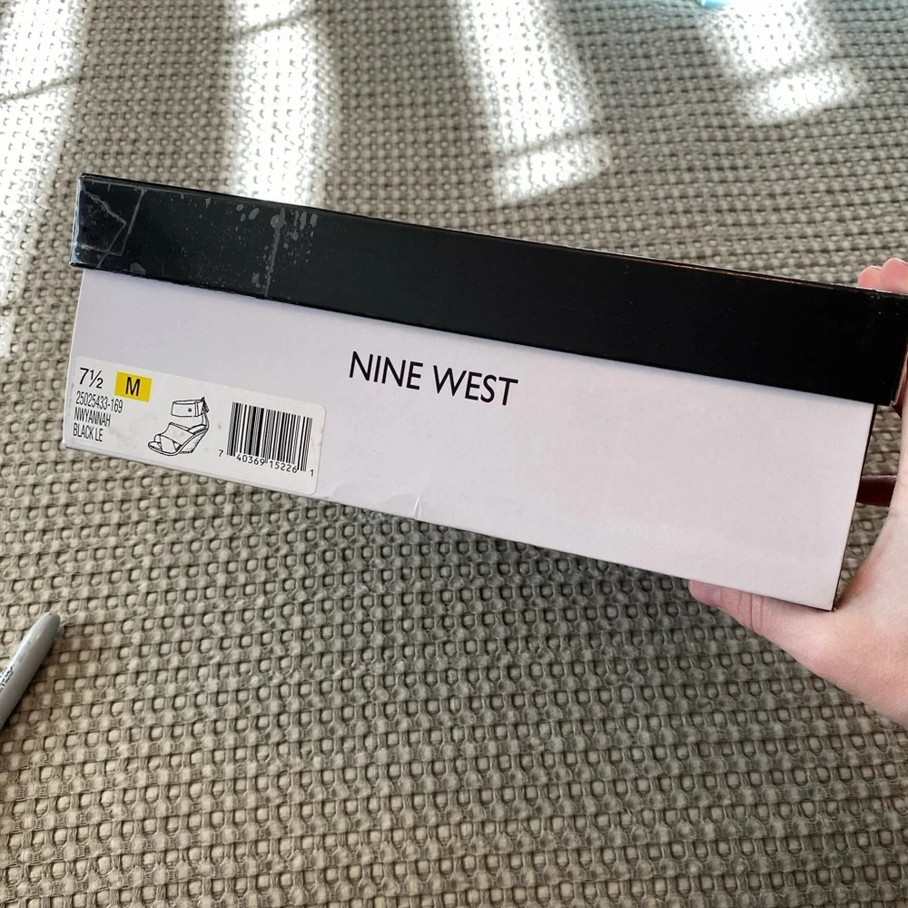 Nine West Yannah Wedge Sandal - Picture 2 of 7